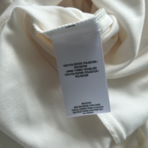 Gabby Skye Size 8 Cream Dress - Picture 4 of 5